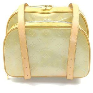 Louis Vuitton Green-Gold Monogram Vernis Mini